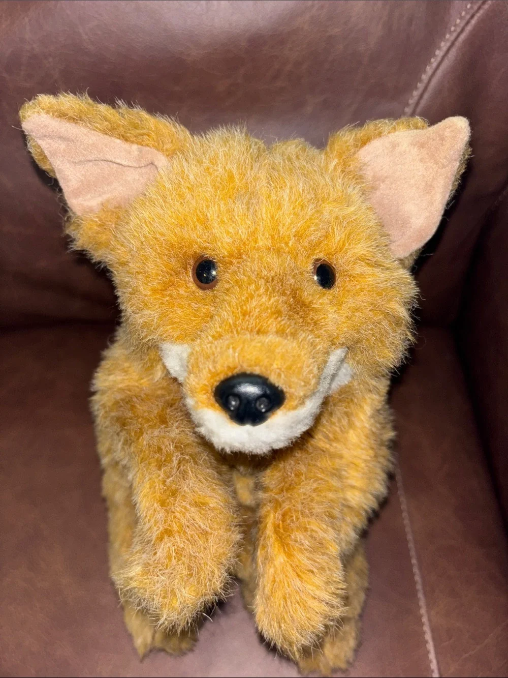Fox 13” Puppet Plush Vintage Full Body Realistic